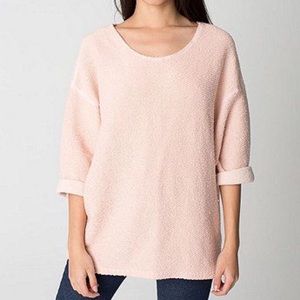 American Apparel Easy Sweater in Pink